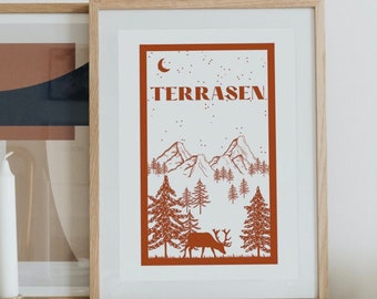Terrasen Throne of Glass Kunstdruck – Aelin Galathynius (Digitaler Download)