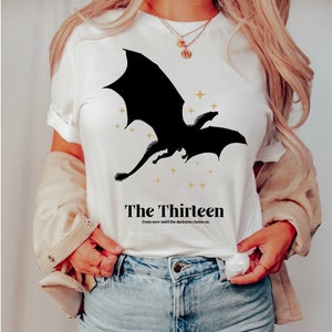 Throne of Glass - The Thirteen Unisex Tee | TOG T-shirt | Sarah J Maas T-shirt *Officially Licensed SJM merch*