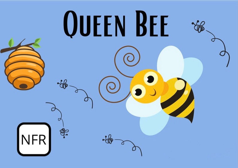 NFR Queen Bee Printable Poster Digital Download - Etsy UK