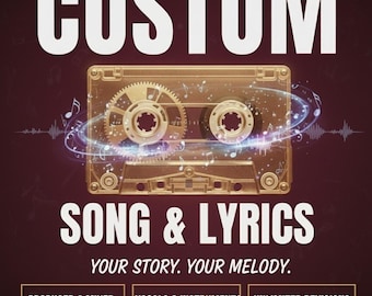 Personalisieren Sie benutzerdefinierte Lyric Original Song Creation | MP3-Download