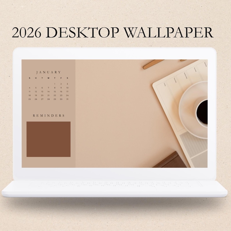 2026 Desktop Wallpaper - Etsy