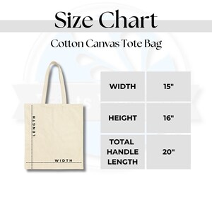 Canvas Tote Bag Size Chart, 15”x16” Tote Bag Sizing Guide, Natural Canvas Tote Bag Mockup Bundle, Digital Download JPG PNG, Bag Care Card