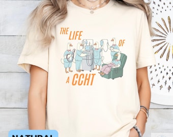 Funny CCHT Shirt, Dialysis Tech Gift, CCHT Crew Tee, Certified Clinical Hemodialysis Tech Shirt, Funny Goose Dialysis Life Shirt