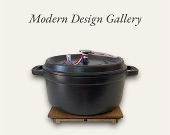 Sottopentola fatto a mano, decorazione da cucina, piatti caldi