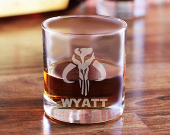 Mandalorian Whiskey Glass - Mythosaur Skull