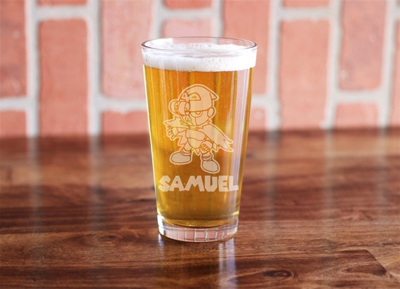 Nintendo beer glass deals