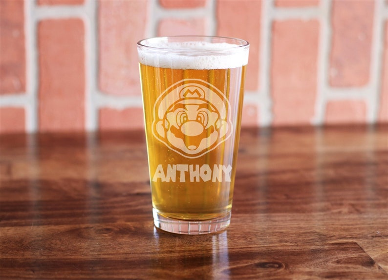 TheGalaxyOfGeeky Coin Block Pint Glass - Thumbnail 5