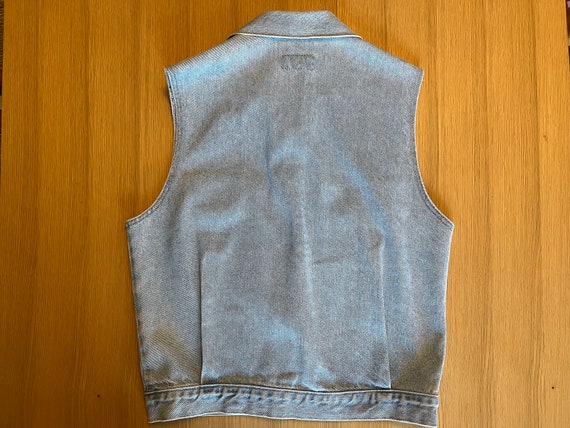 Vintage Paris Blues Denim Vest - image 3