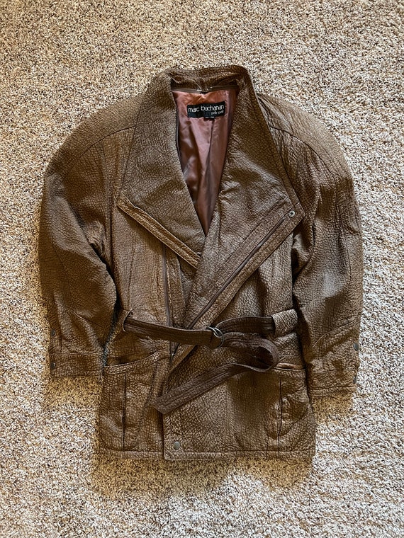 Marc store buchanan leather