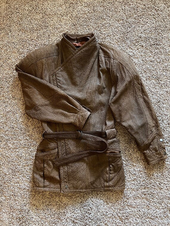 Vintage Marc Buchanan Pellé Pellé Leather Jacket … - image 2