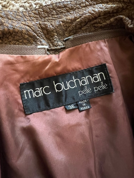 Vintage Marc Buchanan Pellé Pellé Leather Jacket … - image 3