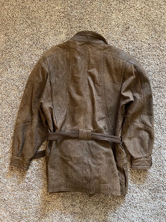 Vintage Marc Buchanan Pellé Pellé Leather Jacket … - image 4