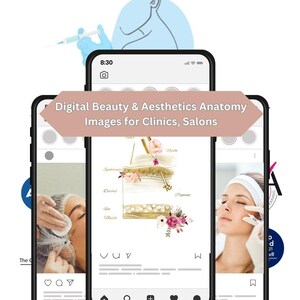Digital Skin Anatomy Poster – Perfect for Beauty & Aesthetic Professionals, Clinics  Salons