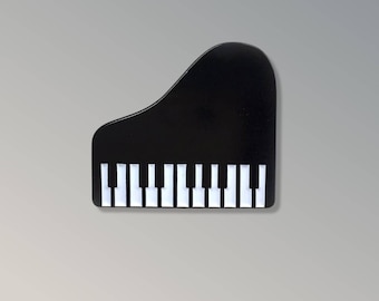 Piano Enamel Pin for Backpack, Pin for Bag, Pin for Purse, Pin for Jacket, Lapel Pin, Enamel Pin for Kids, Enamel Pin for Fitted Hats