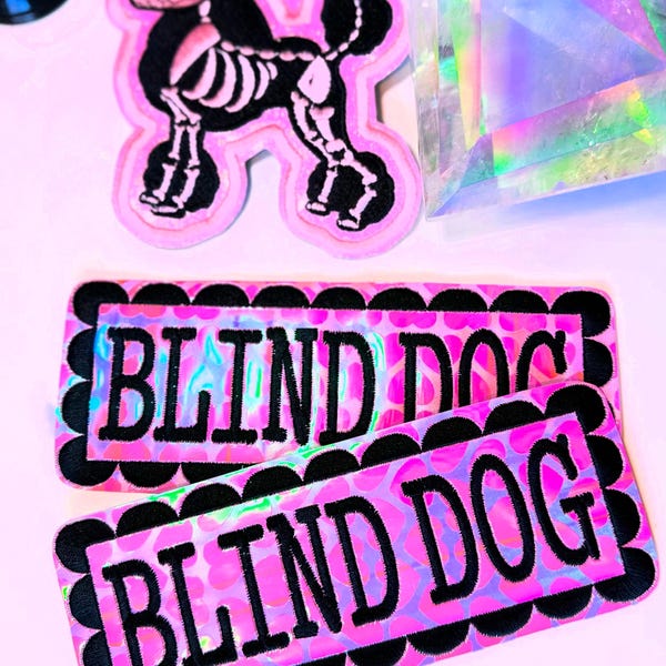 Custom Dog harness Patches