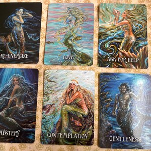 Message from the Mermaids Deck Oracle Reading - 1 Card