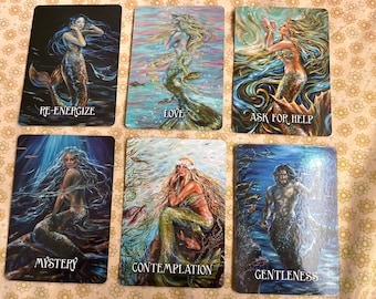 Message from the Mermaids Deck Oracle Reading - 1 Card