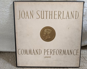 Vintage Classical Opera Record - Joan Sutherland – Command Performance - OSA-1254