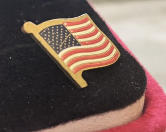 Spilla Bavero USA Spilla Da Bavero Thin Blue Line / Bandiera USA - Supporto Blue Lives Matter, Made In USA Spilla Bandiera USA Supporto Polizia - Foto 7