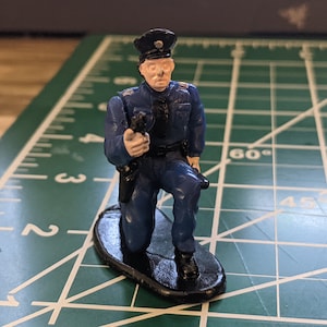 Police Officer Figurine (Pick a Stance!)