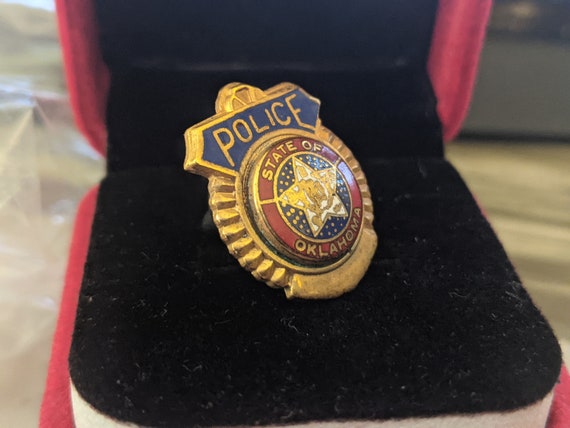 State of Oklahoma Police Lapel Pin - image 3