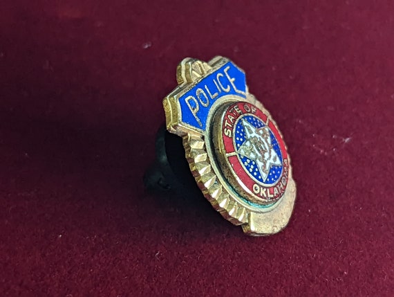 State of Oklahoma Police Lapel Pin - image 4