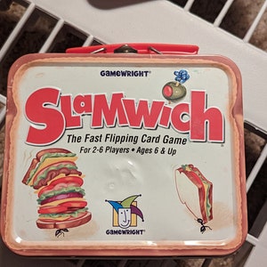 Slamwich - The Fast Flipping Card Game - Edición de coleccionistas del décimo aniversario - por GameWright