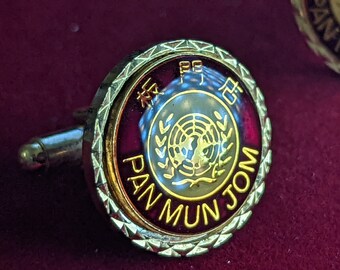 Vintage Pan-Mun-Jom Cuff Links