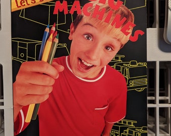 Kid's Book - Let's Draw Big Machines