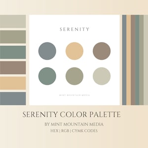 Serene Color Palette -  Canada