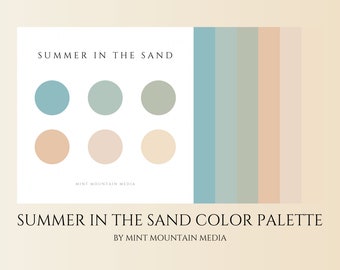 Summer in the Sand Color Palette