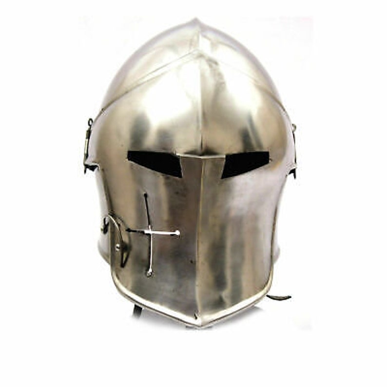 Medieval Knights Barbuta Helmet,steel Templar Crusader