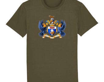 Camiseta orgánica con el escudo de armas de James Bond 007 Blofeld