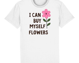 自分で買う花オーガニックTシャツ