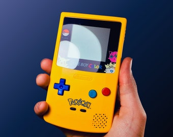 Pokémon Special Pikachu Edition GameBoy Color — Original Screen | Fully Refurbished & Cleaned | Authentic GBC