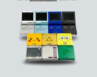 Nintendo Gameboy Advance SP GBA IPS Backlit Lcd Console Ags 101