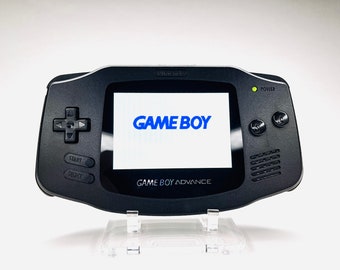 Pure Black GameBoy Advance — Laminated IPS Backlit Screen | Modded & Fully Refurbished | Authentic Nintendo GBA