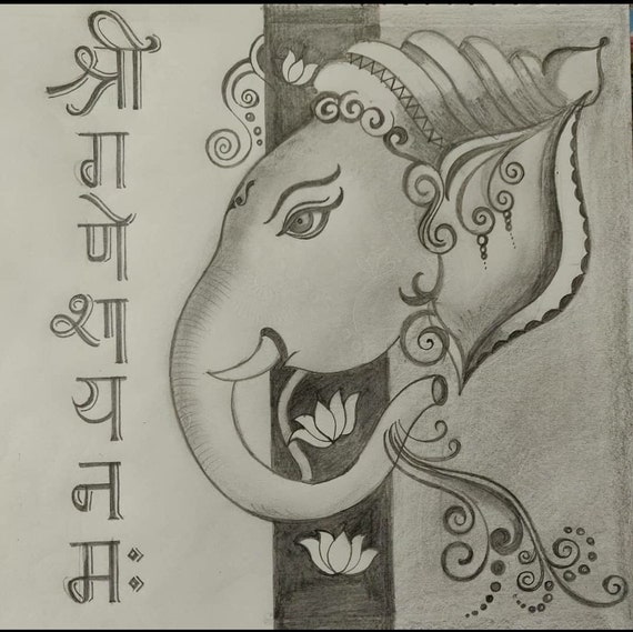 Ganesha Drawing
