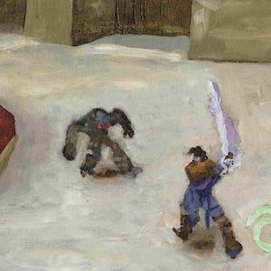 Soul Reaver oil painting print
