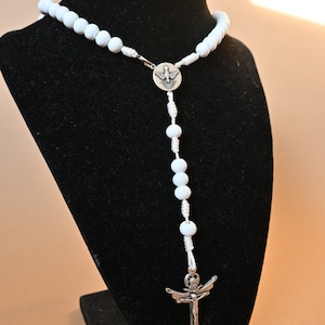 Holy Spirit rosary, Rosary for confimation, Wooden rosary