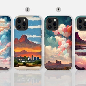 Arizona Skylines - Desert Skies iPhone Tough Case (iPhone 14, 13, 12, 11, 8, 7, 6, 5 Pro Max, Plus, SE 2020, X, XS, XR, Mini...)