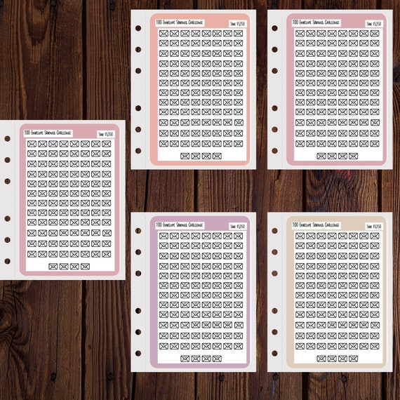 100 Envelope Savings Challenge Printable 100 Envelope Saving Etsy 100-envelope-savings-challenge-printable-100-envelope-saving-etsy