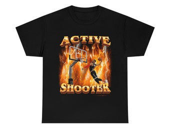 Active Shooter T-Shirt, Funny Meme Tee