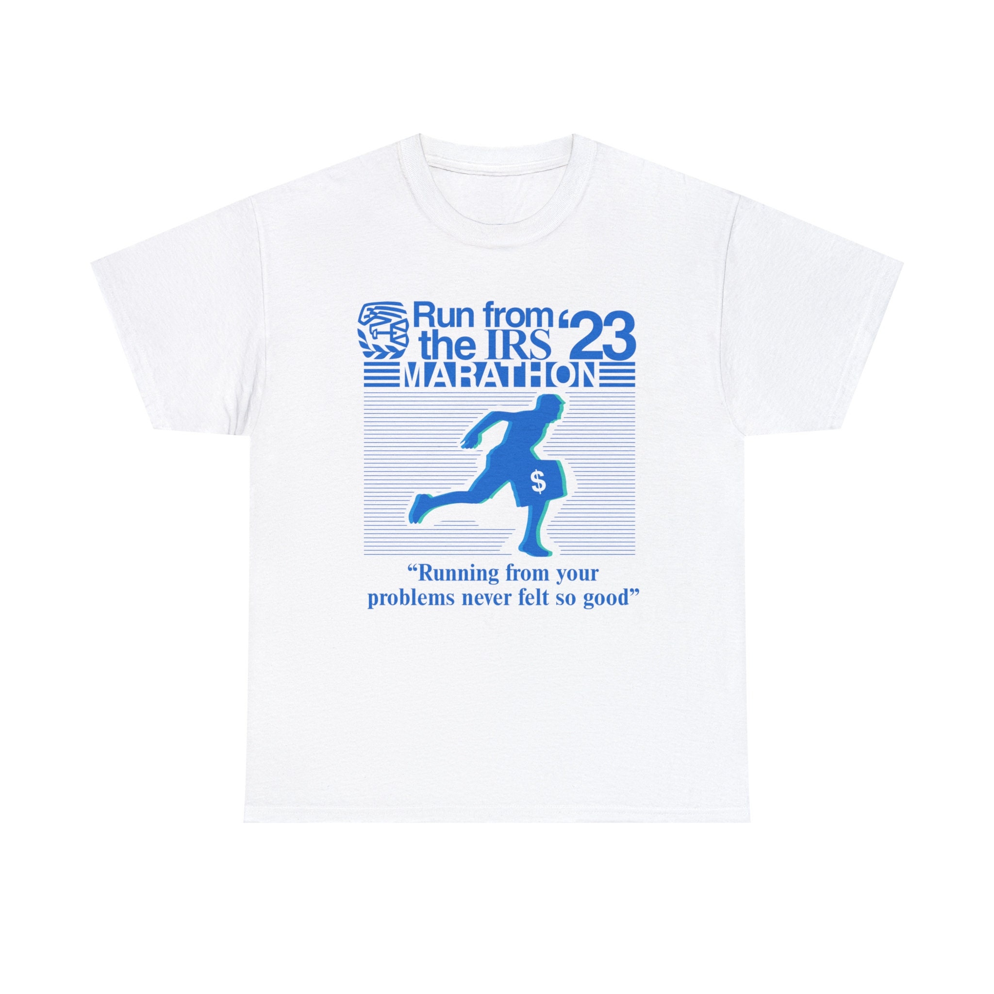 Run From Irs the Marathon 23 Running From Your Problems Never - Etsy