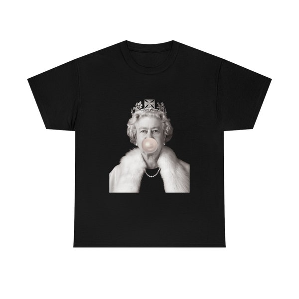 Queen Elizabeth II Bubble Gum tee