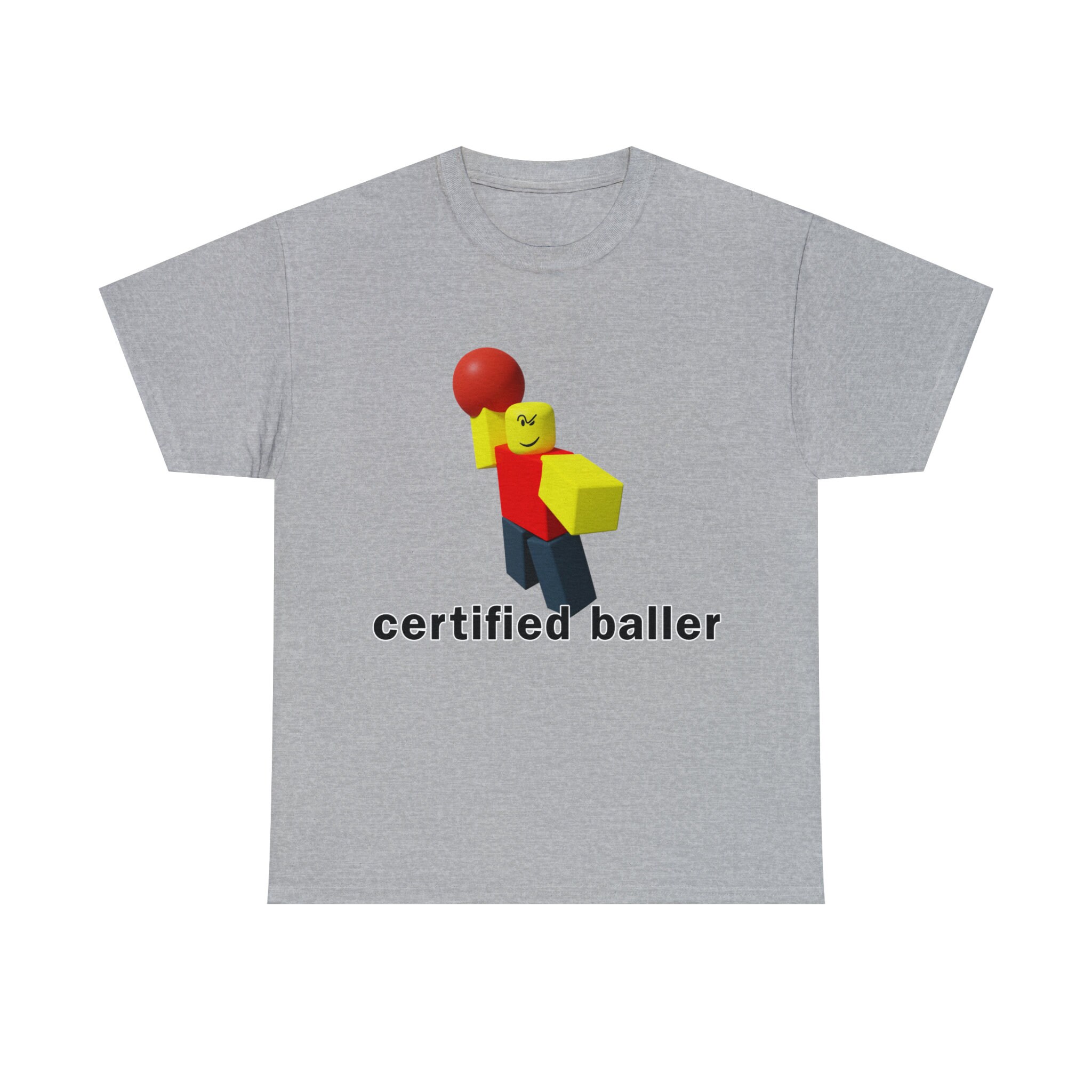 Roblox Baller Character Noob Shirt