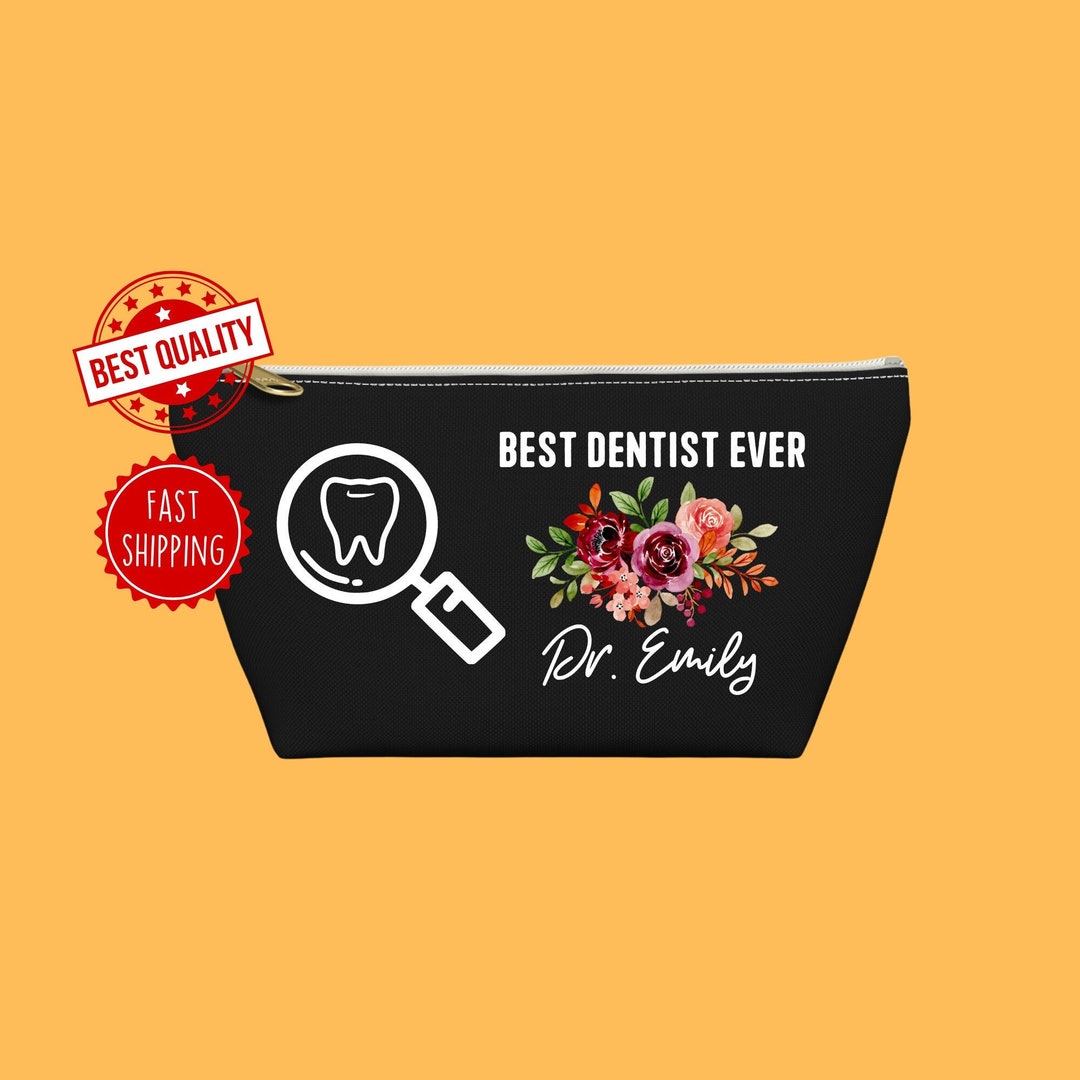 Personalized Dentist Gift Dentist Pouch Graduation Gift for Etsy