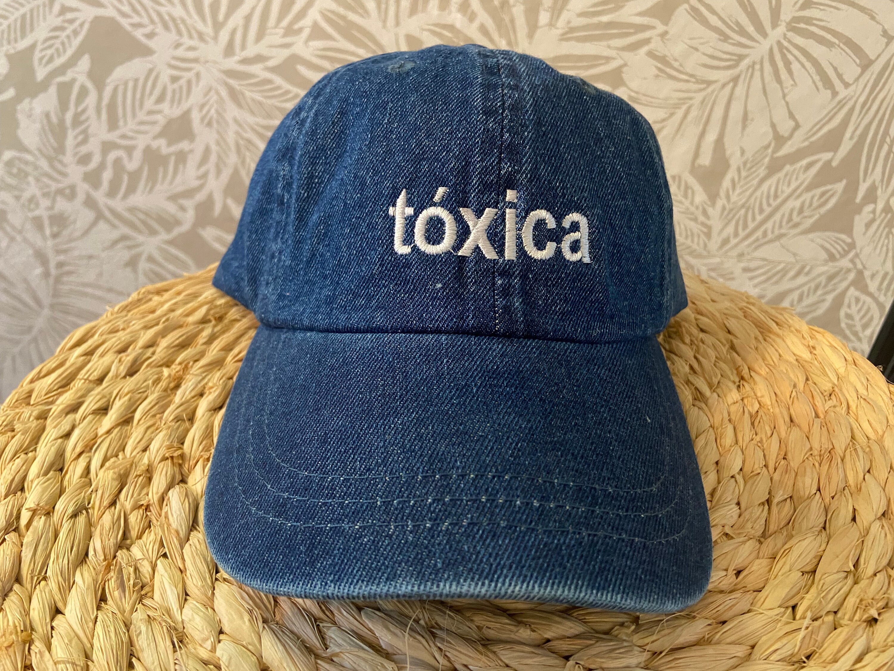 ★ILLIGO★ Lettering denim ball cap medium blue 71WoD5KnUlL._AC_SL1500_.jpg