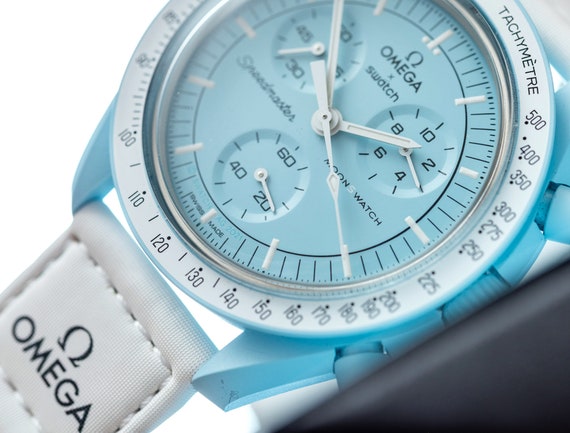 Swatch X Omega Bioceramic Moonswatch Mission to Uranus - Etsy