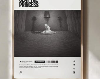 Slay the Princess (2023) - Videospelposters - Väggkonst i vardagsrummet - Man Cave-konst - Present till filmälskare